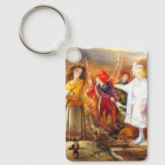 I Fairyland John Anster Fitzgerald Nyckelring (Framsida)