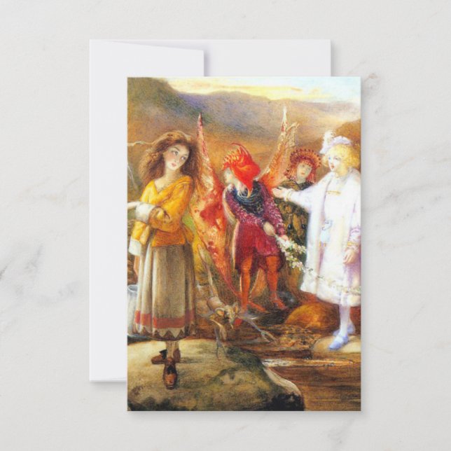 I Fairyland John Anster Fitzgerald OSA Kort (Framsida)