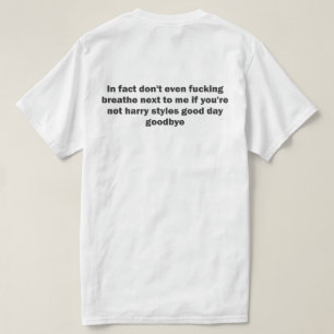 I faktum inte ens… gör skjortan t-shirt