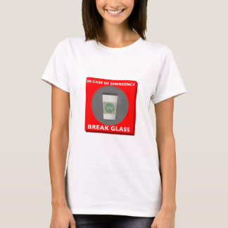 I fall att av akutet, avbrottsexponeringsglas t shirt