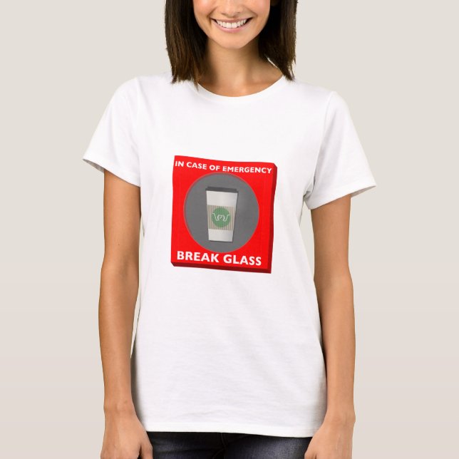 I fall att av akutet, avbrottsexponeringsglas t shirt (Framsida)