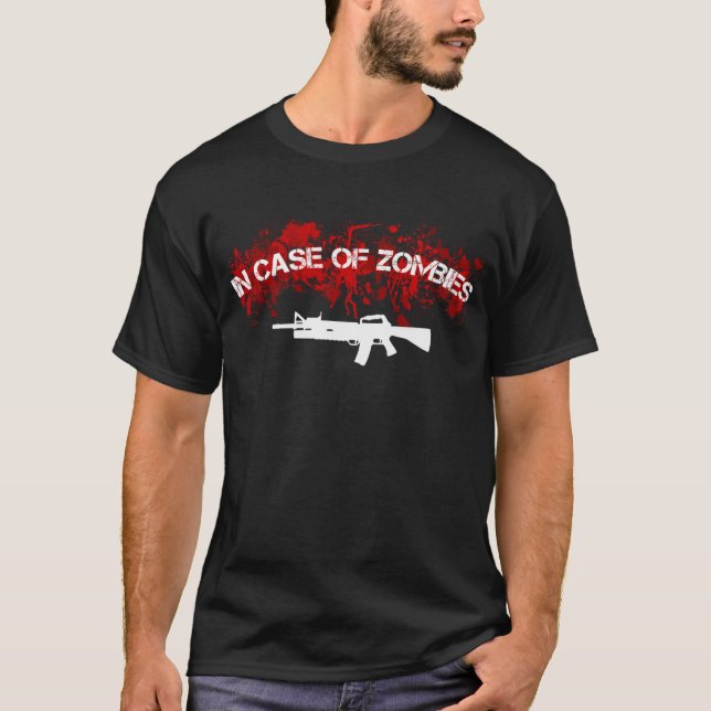 I fall att av Zombies Tee (Framsida)
