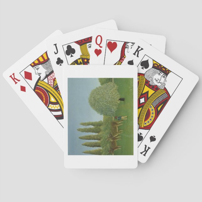 I Fält 1910 Kortlek (Baksidan)