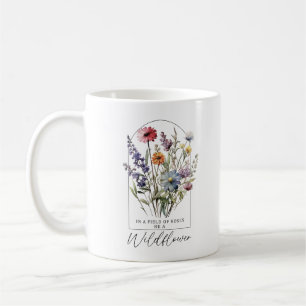 I Fält i Ro ska vara en Wildblomma Kaffemugg