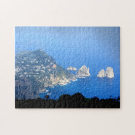i Faraglioni sten Capri Island, SydItalien Pussel