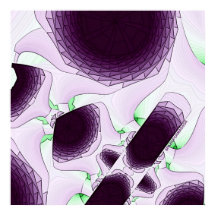 I färg Violets skugga