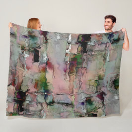 I färgad dominerades lax till grått av roststen fleecefilt