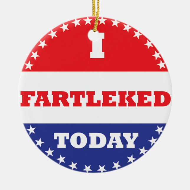 I Fartleed Today Julgransprydnad Keramik (Framsidan)