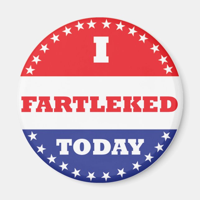 I Fartleed Today Magnet (Framsidan)