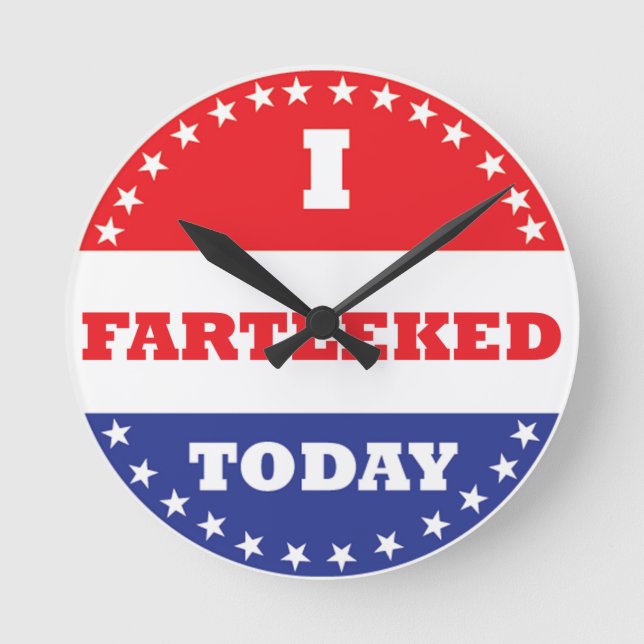 I Fartleed Today Rund Klocka (Framsida)