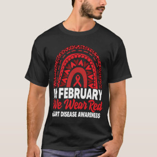 I februari 2010 var vi medvetna om rödhjärtsjukdom t shirt