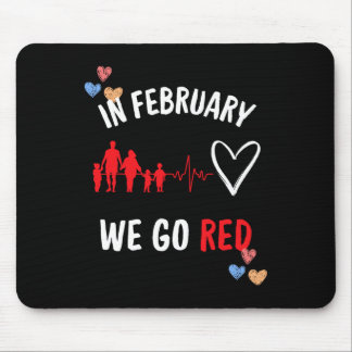 I februari går vi till Red HEarth Health Month Musmatta