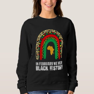 I Februari Har Vi Svart Historik Melanin Svart Kul T Shirt