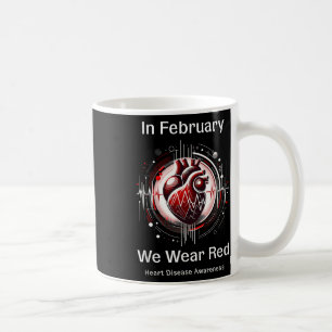 I februari uppmärksammade vi Bäran Red Heart Healt Kaffemugg