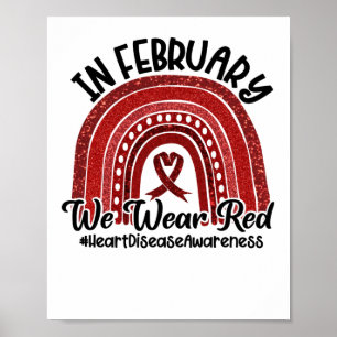 I februari uppmärksammar vi Bäran om hjärt- och Poster
