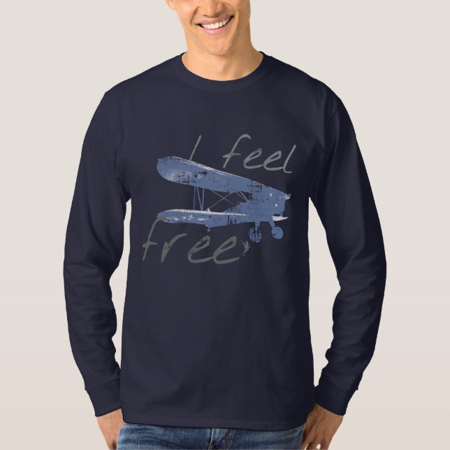 I feel free t shirt (Framsida)