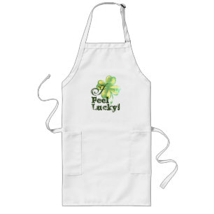 I Feel Lucky! Apron Långt Förkläde