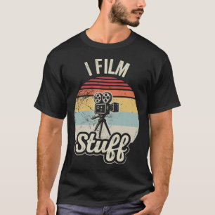I Film Stuff Retro Kamera Entusiast T Shirt