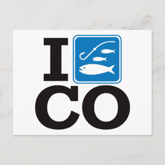 I Fish Colorado - CO Vykort