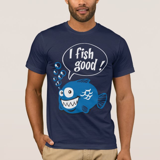 i fish good tröja (Framsida)