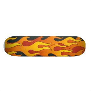 I flammar skateboard bräda 20 cm