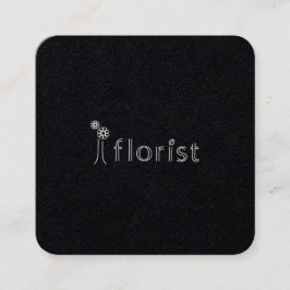 i floristさまショップカード１（角丸） fyrkantigt visitkort