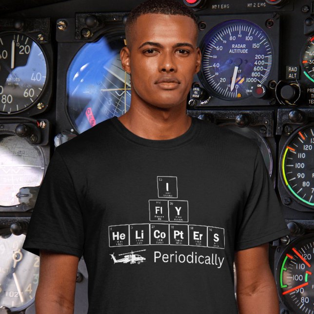 I Flyghelikoptrar regelbundet Bord i Inslag T Shirt (Goes well on multiple styles, colors and sizes.)