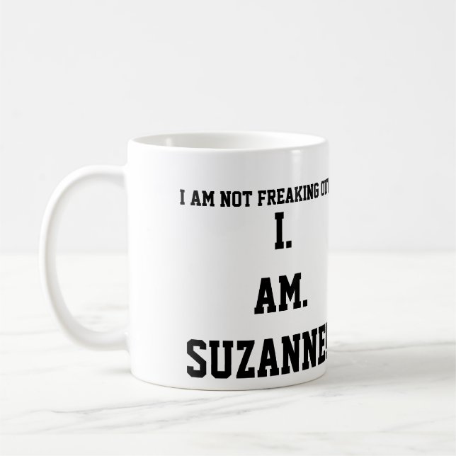 I. FM. SUZANNE!!!! KAFFEMUGG (Vänster)