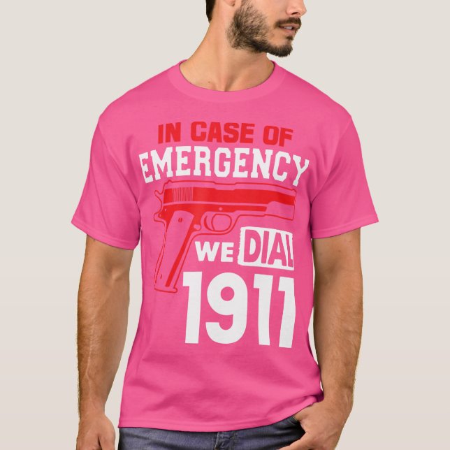 I Fodral i Akutet kallar vi 1911 Gun Owner T Shirt (Framsida)