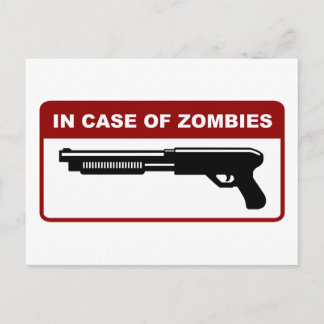 I Fodral i Zombies Vykort