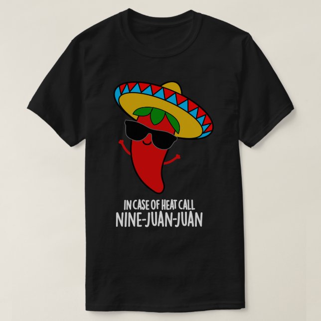 I Fodral vid uppvärmningsanrop N Juan Cute Mexican T Shirt (Design framsida)