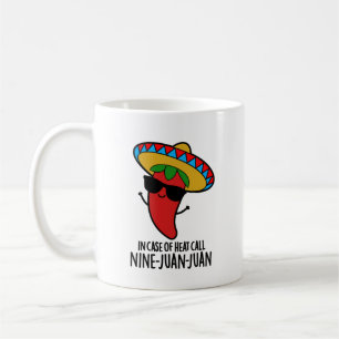 I Fodral vid värmeanropet nio Juan Mexican Pun Kaffemugg