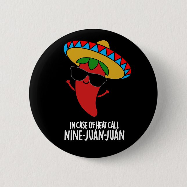 I Fodral vid värmeanropet nio Juan Pun-Mörken BG Knapp (Framsida)