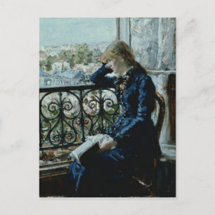 I fönstret, 1881 vykort