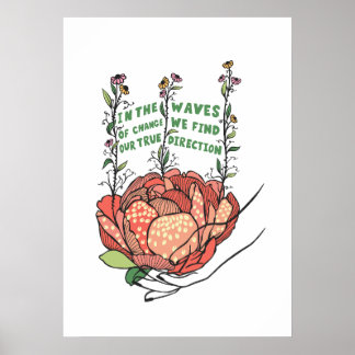 I förändringsvågen finner vi vår verkliga inriktni poster