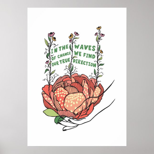 I förändringsvågen finner vi vår verkliga inriktni poster (Framsidan)