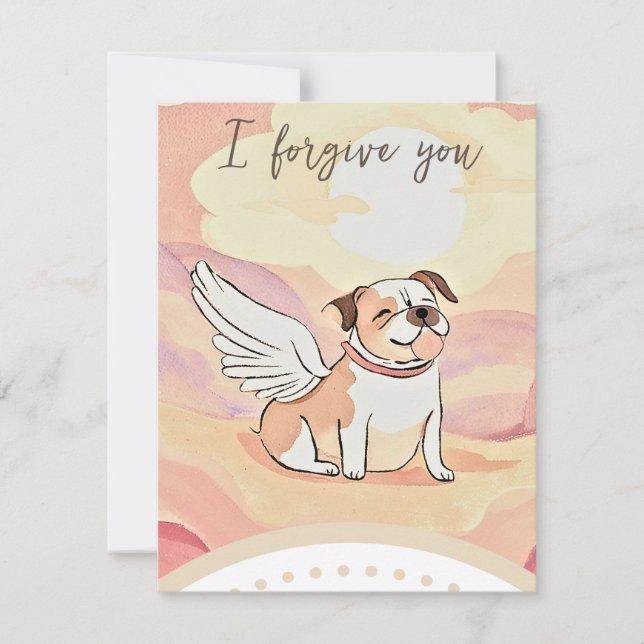 i forgive you  inbjudningar (Framsida)