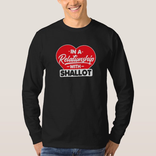 I förhållande till schalottenlök t shirt (Framsida)