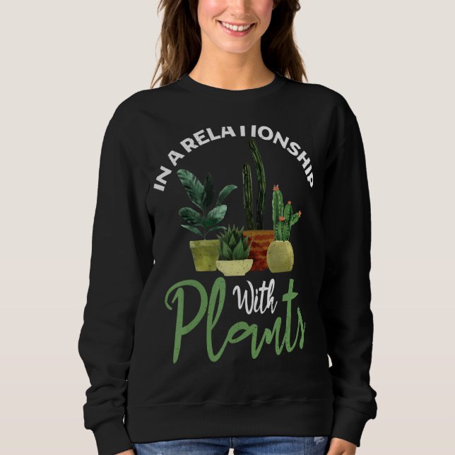 I förhållande till växter  blomma (PLA) T Shirt (Framsida)