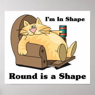 I form av katt poster