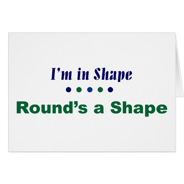 I form hälsningskort (Framsidan Horizontal)