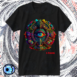 I-Form Psychedelic T Shirt