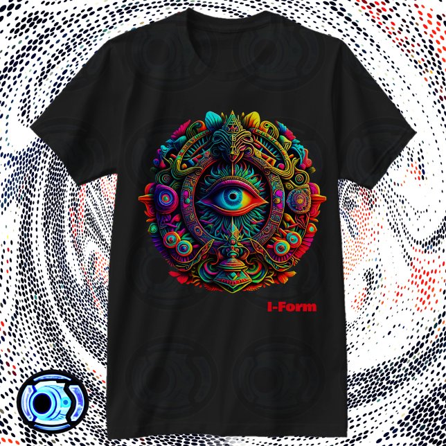 I-Form Psychedelic T Shirt (Skapare uppladdad)