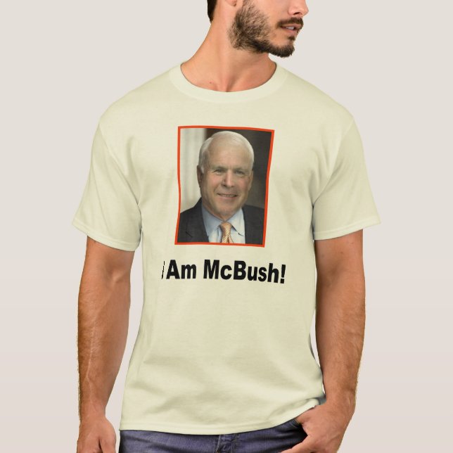 I-Förmiddag-McBush Tee Shirt (Framsida)