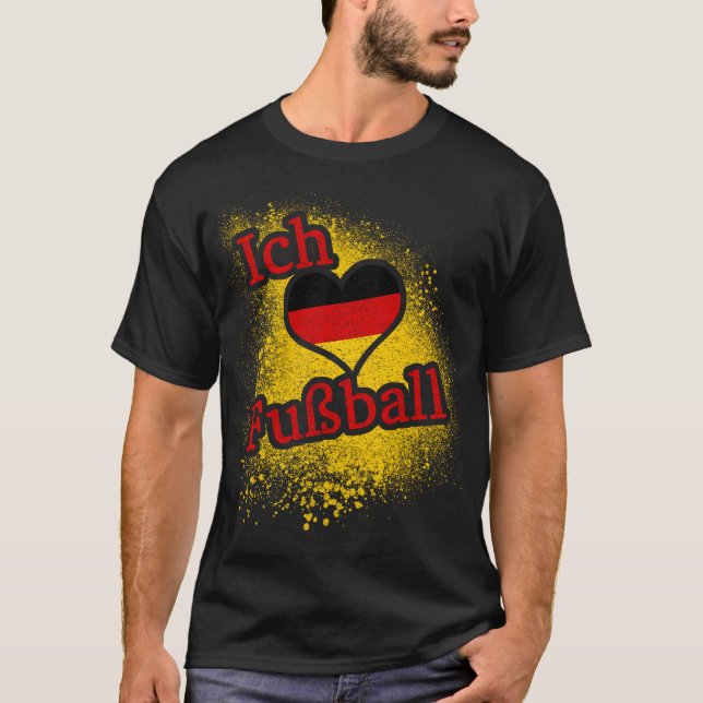 I fotboll i Kärlek T Shirt (Framsida)