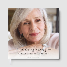 I fotofilm med Loving Memory Fullt Gästböcker