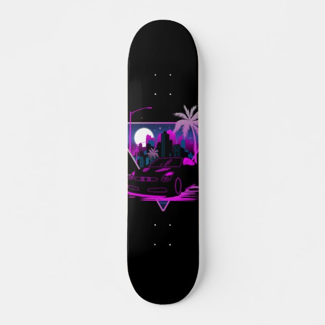 I framtiden mini skateboard bräda 18,5 cm (Framsida)