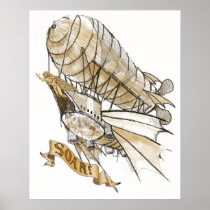 "I framtiden, ska vi Soar! ", Poster