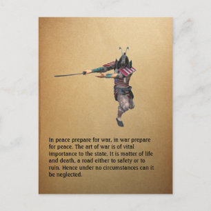 I fred förbered sig för krig, i… vykort
