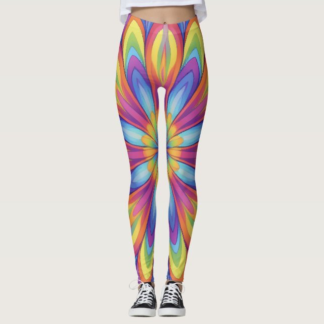 I full blom leggings (Framsida)